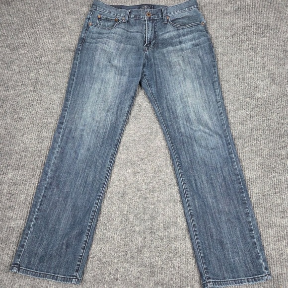 Lucky Brand 221 Original Straight Mens Jeans Medium Wash Blue 32x30 - Picture 2 of 9